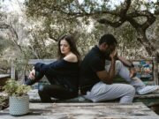 Ex Sad Couple breaking Up