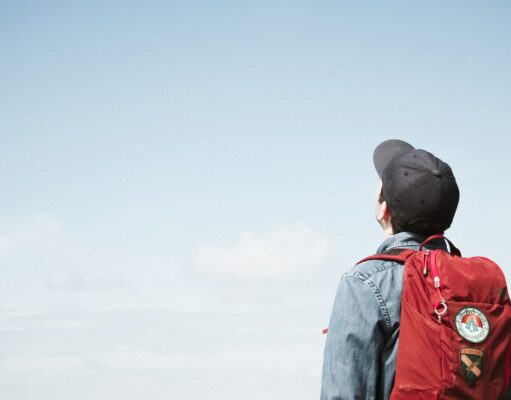 He Bhalte Sope Aste – हे भलते सोपे असते man staring at white sky taken at daytime